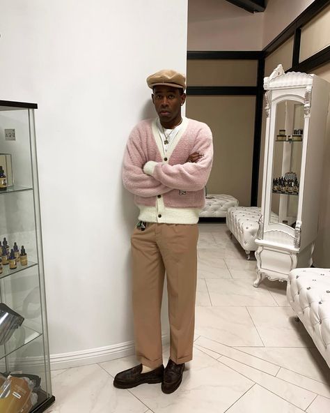 Golf Le Fleur Outfit, Tyler The Creator Fashion, Tyler The Creator Outfits, 90s Fashion Men, 일본 패션, Street Fashion Men Streetwear, Pullover Outfit, I'm With The Band, Mens Fashion Streetwear