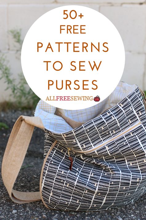 Purse Sewing, Purse Sewing Patterns, Sac Diy, Diy Sac, How To Make Purses, Sew Ins, Beginner Sewing Projects Easy, Sewing Purses, Designer Label