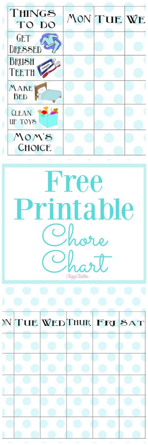 My kids love this free printable chore chart! They cant wait to finish their chores so they get to put a little sticker on! I love them! -classy clutter Weekly Organization Board, Parenting Charts, Kid Chores, School Organization For Teens, Teen Chore Chart, Editable Chore Chart, Free Printable Chore Charts, Daily Chore Charts, Kids Chores