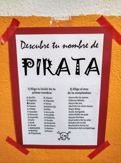 Descubre tu nombre de pirata One Piece Birthdays, Amazing Food Photography, Cupcake Birthday Party, Pirate Day, One Peace, Pirate Birthday, English Activities, Spirit Week, Happy Birth