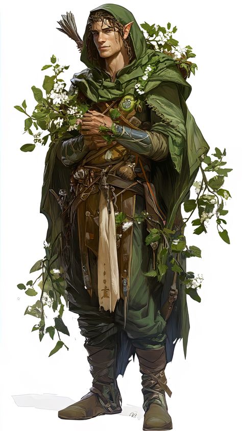 Wild Shape Druid, Druid Art Male, Dnd Druid Male, Male Druid Character Art, Druid Dnd Character Concept, D&d Druid, Wood Elf Male, Druid Paladin, Wallpaper Fantasy Art