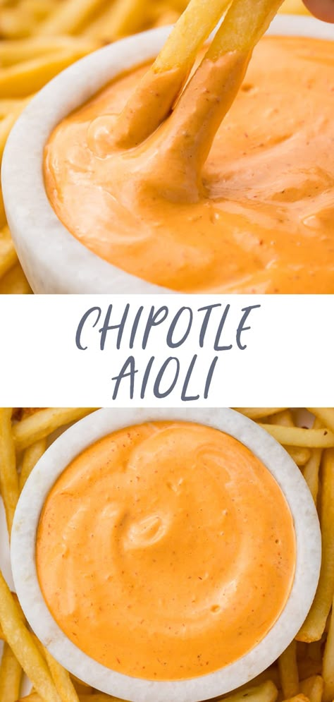 Shrimp Taco Sauce, Chipotle Aioli, Aioli Recipe, Chipotle Sauce, Dinner Entrees, Health Nut, Food O, Health Dinner Recipes, Roast Recipes