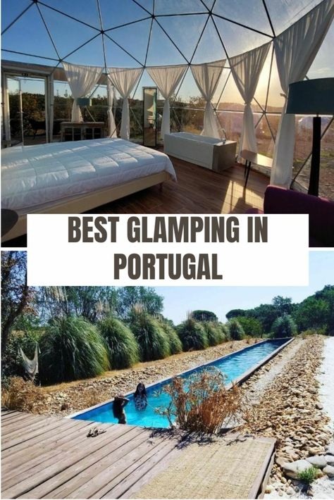 Glamping Pods, Hotels Portugal, Glamping Resorts, Go Glamping, Thermal Spa, Luxury Glamping, Glamping Site, Luxury Tents, Dome Tent