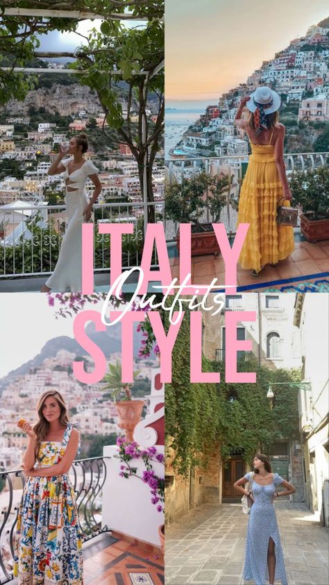 Heading to Italy? Here are the best Italy Inspired Outfits to pack with you! From flowy dresses, to affordable finds and pretty separates Outfits For Rome Summer, Outfits For Italy In September, Tuscany Italy Outfits, Italy Inspired Outfits, Outfit Inspo Italy, Italy Outfits Spring, Summer Outfits Italy, Italian Summer Style, Italy Outfits Summer