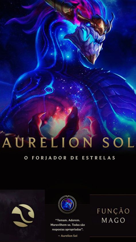 O forjador de estrelas League Of Legends, Lockscreen Screenshot, Movie Posters, Film Posters