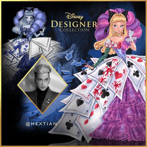 Alice Disney, Disney Designer Collection, Alice In Wonderland Aesthetic, Disney Princess Fashion, Disney Memories, Twisted Disney, Princess Drawings, Old Disney, Disney Dolls