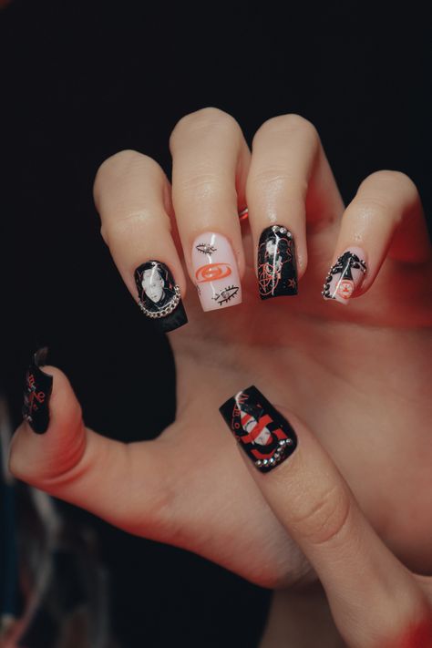 Ateez nails atiny san hongjoong jongho yeosang mingi yunho seonghwa wooyoung Hongjoong Nails, Ateez Nails Designs, Ateez Inspired Nails, Ateez Nail Art, Ateez Nails, Hongjoong Jongho, San Hongjoong, Yeosang Mingi, Yunho Seonghwa