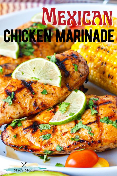 Spicy Chicken Breast Recipes, Mexican Chicken Breast, Mexican Chicken Marinade, Mexican Grilled Chicken, Spicy Chicken Breast, Grilled Chicken Marinade, Gluten Free Chicken Recipes, Comfort Food Chicken, Marinating Chicken Breast