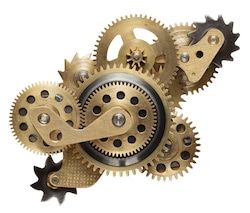 metal collage of clockwork gears isolated on white background Pokeball Wallpaper, Mechanics Aesthetic, Gear Drawing, Clock Gears, Golden Copper, Steampunk Art, Wooden Clock, String Art, Photo Stock