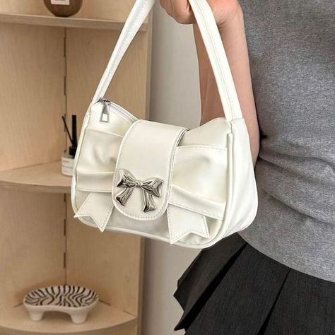 𐙚˙⋆ Bowknot shoulder bag .˚ ᡣ𐭩 Dm to order Shein Thailand Imported Takes 4-7 weeks to deliver once preorders submitted No cod, only prepaid . . . . #bow #bowseason #bag #korean #japanese #ghibli Bags Korean, Bow Season, Korean Japanese, Girly Bags, Thailand, Cute Outfits, Pouch, Shoulder Bag, Quick Saves