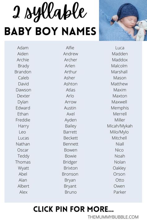 Two Syllable Boy Names, One Syllable Boy Names, Classic Boy Names, One Syllable Names, Bible Baby Names, Lets Make A Baby, Old Fashioned Baby Names, Cool Boy Names