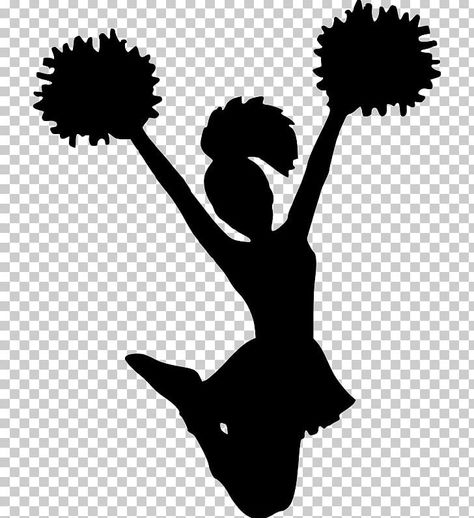 Cheerleading Pom Pom, Cheerleader Silhouette, Cheer Birthday Party, Cheer Clipart, Cheer Posters, Cheerleading Cheers, Cheer Megaphone, Baton Twirling