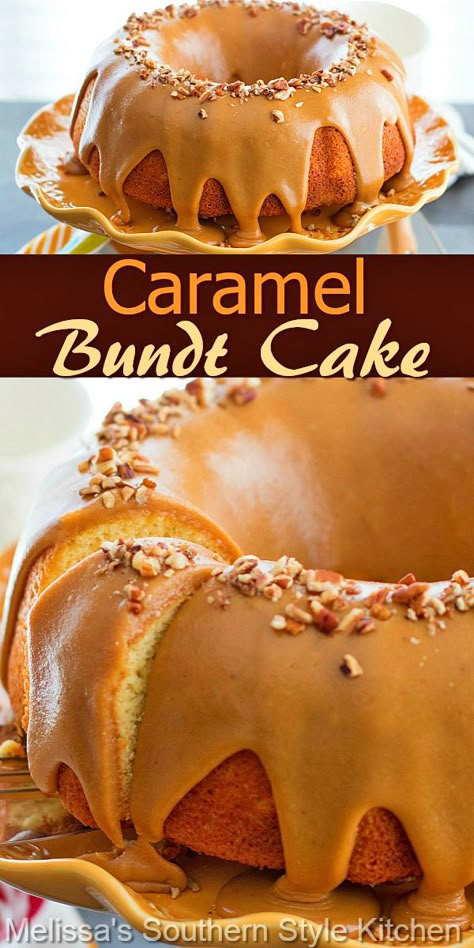 Fall Bundt Cake, Caramel Bundt Cake, Bunt Cake Recipe, Southern Caramel Cake, Bundt Pan Recipes, Pumpkin Bundt, Bundt Recipes, Caramel Cake Recipe, Easy Bundt Cake