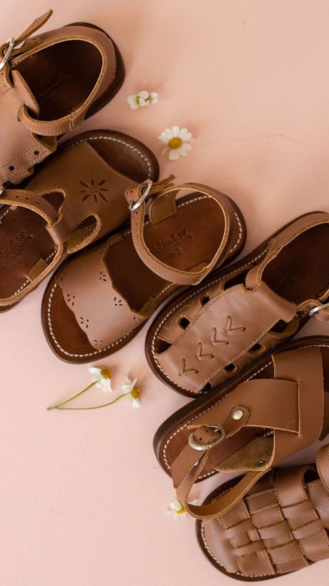 Adelisa And Co, Sandals Photoshoot, Handmade Leather Baby Shoes, Toddler Boy Dress Shoes, Toddler Girl Dress Shoes, Girls Leather Shoes, Handmade Leather Sandals, Shoes For Children, Handmade Leather Boots