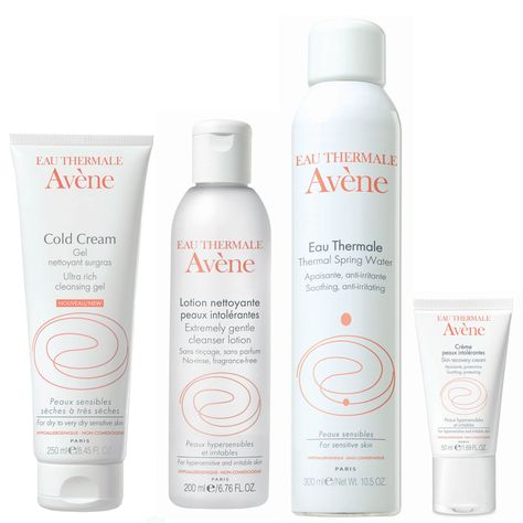 Morning cleanser: #Avène Extremely Gentle Cleanser. Afternoon cleanser: Avène Cold Cream Gel. Toner: Avène Eau Thermale. Moisturiser: Avène Skin Recovery Cream. Avene Moisturiser, Avene Skin Recovery Cream, Avene Cold Cream, Avene Skincare, Honey Skin Care, Skincare For Sensitive Skin, Morning Cleanser, Avene Thermal Spring Water, Honey Skin