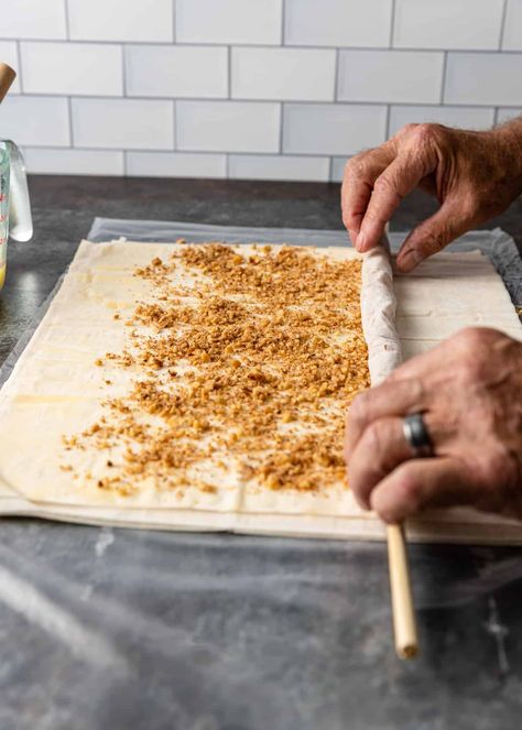 Baklava Variations, Walnut Baklava Recipe, Baklava Sticks, Baclavale Recipes Greek, Recipe For Baklava, Phyllo Dessert, Baklava Recept, Baklava Rolls, Easy Baklava