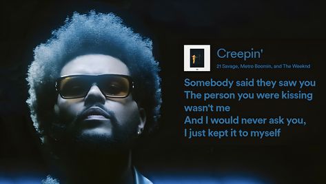 Dive into the captivating performance by The Weeknd in the hit song 'Creepin'! Discover why his verse is a standout moment that fans can't stop talking about. Follow for more music highlights and updates. #TheWeeknd #Creepin #MusicHighlights #MustListen #TopVerse