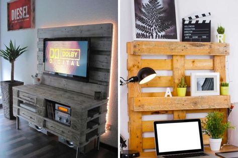 Riciclo creativo dei pallet: 10 idee per realizzare scaffali e mobili unici