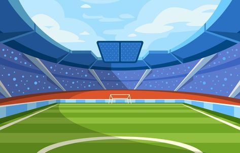 Stadium Drawing, Stadium Wallpaper, Football Background, Stadium Design, Soccer Stadium, School Cartoon, Bedroom Decor For Teen Girls, Background Drawing, Drawing Cartoon