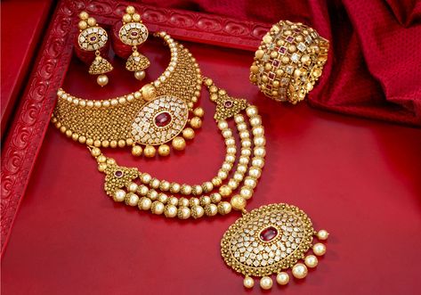 Neelkanth Jewellers Neelkanth Jewellers, Necklace Packaging, Bridal Gold Jewellery Designs, Bridal Gold Jewellery, Gold Jewellery Design, Jewellery Designs, Gold Jewellery, Gold Jewelry, Pearl Necklace