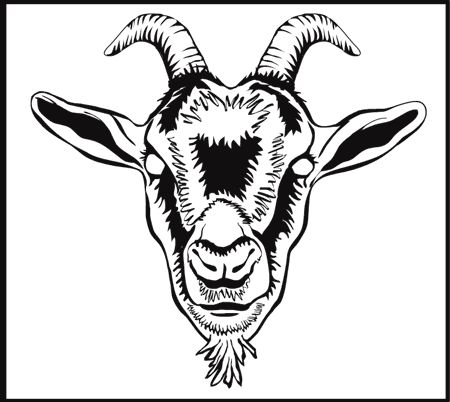 Goat Head Silhouette, Goathead Tattoo, Billy Goat Tattoo, Goat Face Drawing, Goat Head Art, Goat Head Drawing, Goat Outline, Goat Tattoo Design, Goat Head Tattoo