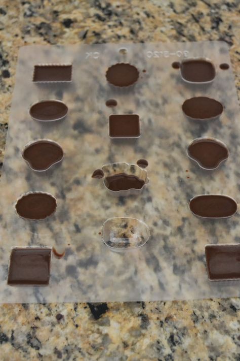 Closet Crafter: Old Fashion Ice Cube Chocolates' Recipe Chocolates Recipe, Ice Cube Candy, Ice Cube Chocolate, Candy Recipe, Mint Oil, Homemade Ice, Candy Store, Old Fashion, Best Chocolate