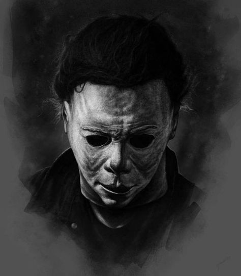 Michael Myers Drawing, Michael Myers Tattoo, Michael Myers Art, Images Terrifiantes, Horror Movie Tattoos, Michael Myers Mask, Movie Tattoos, Halloween Film, Slasher Movies