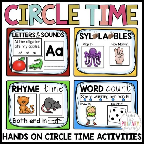 Circle Time Letter Activities, Hands On Circle Time Activities, Calendar Time Preschool, Diy Circle Time Board Preschool, Kindergarten Circle Time Board, Prek Circle Time Board, Prek Classroom Setup Circle Time, Pre K Circle Time Board, Circle Time Set Up For Preschool