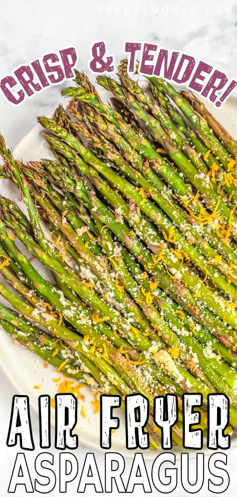 Asparagus Roasted, Air Fryer Recipes Chicken Tenders, Air Fryer Asparagus, Air Fryer Recipes Healthy Low Carb, Dry Spices, Asparagus Recipes Baked, Asparagus Recipes Roasted, Asparagus Fries, Asparagus Recipes