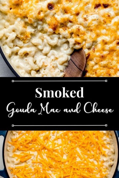 Rich, creamy, and made with bold, smoky flavors, smoked gouda mac and cheese is the best kind of macaroni. It’s perfect for any occasion! Smoked Gouda Mac And Cheese Recipe, Mac And Cheese Gouda, Gouda Mac And Cheese Recipe, Smoked Gouda Mac And Cheese, Gouda Mac And Cheese, Smoked Mac And Cheese, Cheddar Mac And Cheese, Baked Mac And Cheese Recipe, Making Mac And Cheese