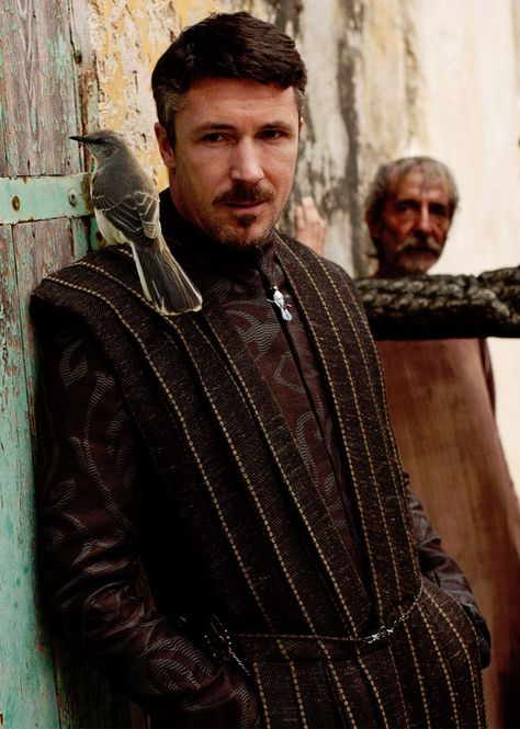 Petyr Baelish and His Daemon by LJ-Todd on DeviantArt Peter Baelish, Lord Snow, Lord Baelish, Game Of Thrones Instagram, Petyr Baelish, Game Of Thrones Facts, Game Of Thrones Costumes, Game Of Thrones Cast, Aidan Gillen