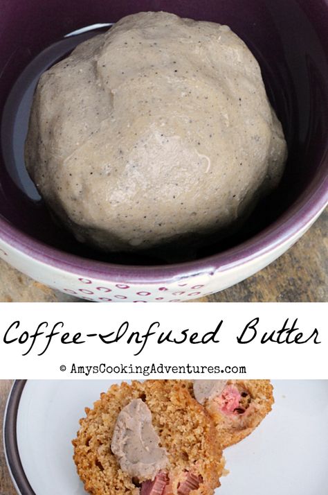 Infused Butter Recipe, Butter Coffee Recipe, Witch Recipes, Coffee Butter, Breakfast Cakes, Compound Butters, Tiny Bites, Breakfast Coffee Cake, Cheese Spreads