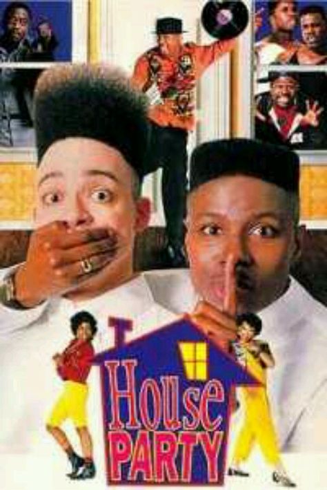 House Party House Party Movie, Black Love Movies, African American Movies, Black Tv Shows, Kid N Play, 1990 Movies, Black Tv, Black Entertainment, 90s Movies