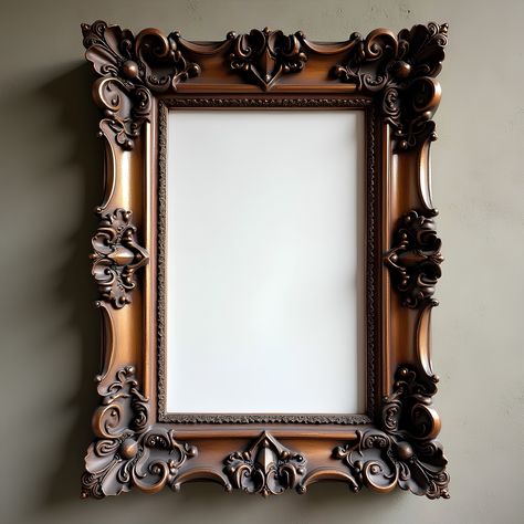 Victorian Gothic Frame Mockup | Mockup Frame | Vintage  Frame | Ornate Frame Mockup | Frame Mockup | Single Frame Mockup | Victorian Frame | by StormDigitalArt on Etsy Gothic Frame, Ornate Frames, Gothic Images, Art Baroque, Victorian Frame, Gothic Wall Art, Baroque Frames, Mockup Frame, Mirror Sign