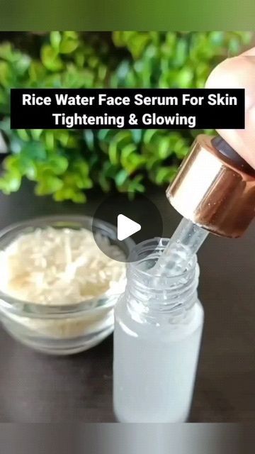 Nature's Touch on Instagram: "Rice serum at home.#instagram #viralvideos #skincare #rice #glassskin" How To Make Rice Serum At Home, Serum At Home, Rice Serum, Serum For Dry Skin, Dosa Recipe, Rice Water, Homemade Beauty Tips, Face Skin Care, Glass Skin