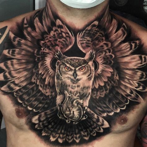 #3DTattoos, #TattooArt, #MindBlowingTattoos, #OpticalIllusion, #TattooInspiration, #CrazyTattoos, #TattooDesigns, #BodyArt, #TattooIdeas, #InkArt, #TattooLife, #UniqueTattoos, #TattooArtist, #TattooLovers, #TattooGallery, #TattoosOfInstagram, #TattooAddict, #InkMaster, #TattooCulture, #Tattooed Coloured Rose Tattoo, Owl Tattoo Chest, Beautiful Tattoo Designs, Owl Tattoo Drawings, Animal Tattoo Ideas, Chicano Style Tattoo, Clever Tattoos, Eagle Tattoos, Chest Tattoo Men