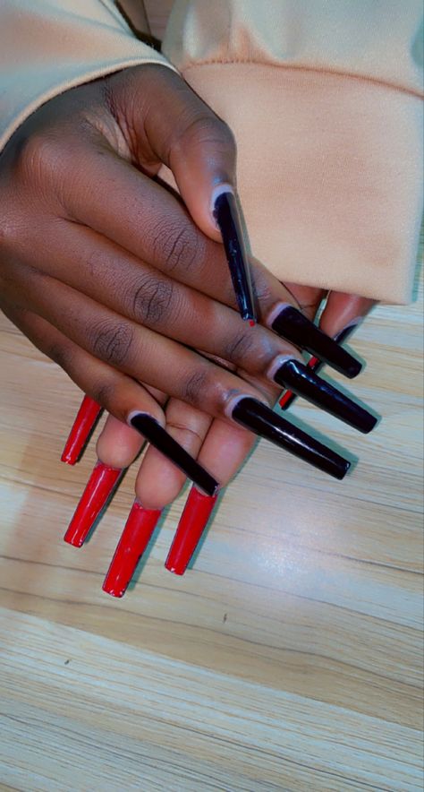 Red Bottom Nails Coffin, Nude Red Bottom Nails, Nails Red Bottoms, Red Bottom Acrylic Nails, Acrylic Nails Red, Bottom Nails, Red Bottom Nails, Curved Nails, Red Acrylic Nails