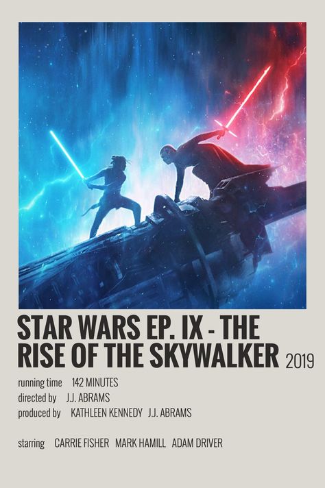 Movie Poster Room, Alt Posters, Minimalist Polaroid Poster, Wall Film, New Movie Posters, Iconic Movie Posters, Movie Card, Film Posters Minimalist, Rise Of Skywalker