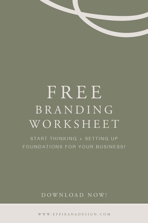 Branding Worksheet, Business Worksheet, Business Foundation, Brand Personality, Know Your Customer, Creative Business Owner, Ideal Customer, Branding Your Business, Branding Design Inspiration