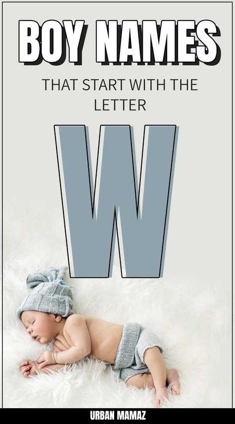 W Boy Names Baby, W Baby Names, Biys Names, One Syllable Boy Names, Country Boy Names, Uncommon Baby Boy Names, Baby Tate, Cowboy Names, Old Fashioned Boy Names