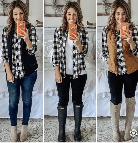 Buffalo Plaid Shirt Outfit, Plaid Top Outfit, Brittany Robertson, Spring Weekend Outfit, Cold Spring Outfit, Flannel Shirt Outfit, Fashion Leggings Outfits, Plaid Shirt Outfits, Outfit Outdoor