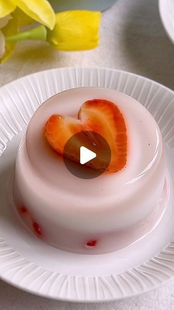 Ruyi Jelly on Instagram: "Simple Strawberry Jelly for Valentine’s Day or any Special Occasion - the jelly for this recipe is soft, light, refreshing and jiggly and very tasty with fresh strawberries. ✨ Full recipe on: 1. YouTube channel “Ruyi Jelly” then search for “Easy Strawberry Jelly” 2.. or click on the link in my profile/bio @ruyijelly then search for “Easy Strawberry Jelly” #ruyijelly #燕菜 #feedfeed #tasty #dessert #ruyiasianrecipes #desserts #asiandessert #agar #agaragar #foodie #果冻 #dessertrecipe #buzzfeedfood #buzzfeedtasty #jelly #nomnom #agaragarcake #agaragarrecipes #valentinesdaydessert" Strawberry Agar Agar Jelly, Healthy Jelly, Jelly Desserts, Tasty Dessert, Buzzfeed Tasty, Strawberry Jelly, Easy Strawberry, Buzzfeed Food, Asian Desserts