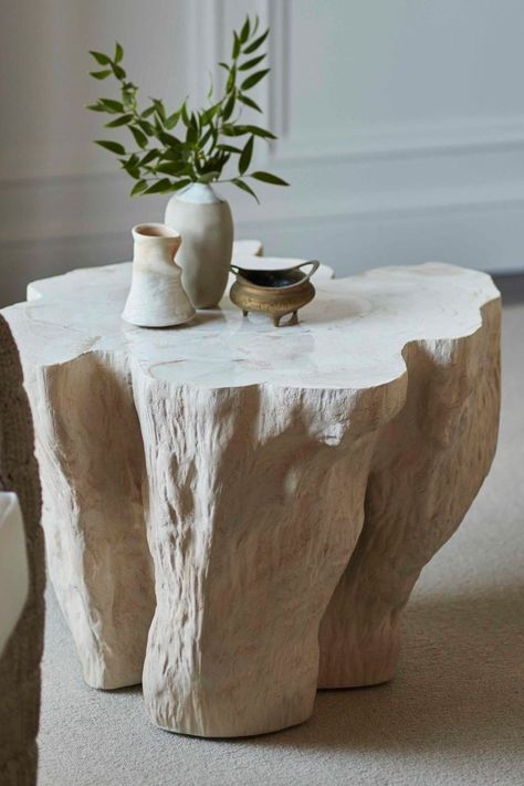 Our goal at Palecek is to make every piece of the collection a conversation starter, inspired by the beauty of nature. Click the link in our bio to explore the latest.⁣⁣ Tree Stump Coffee Table, Tree Trunk Coffee Table, Stump Coffee Table, Tree Trunk Table, Trunk Side Table, Trunk Table, Wood Trunk, Coffee Table Trunk, Natural Tree