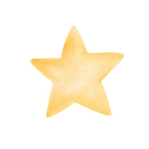 Star Watercolor, Stars Drawing, Watercolor Stars, Stars Watercolor, Watercolor Simple, Stars Illustration, Stars Png, Star Vector, Star Png