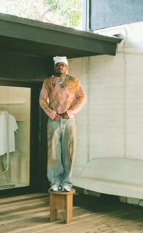 Asap Ferg Fashion, Thermal Outfit Men, Stefon Diggs Fashion, Asap Rocky Photoshoot, Athlete Fits, Thermal Outfit, Bad Boy Style, Stefon Diggs, Asap Rocky