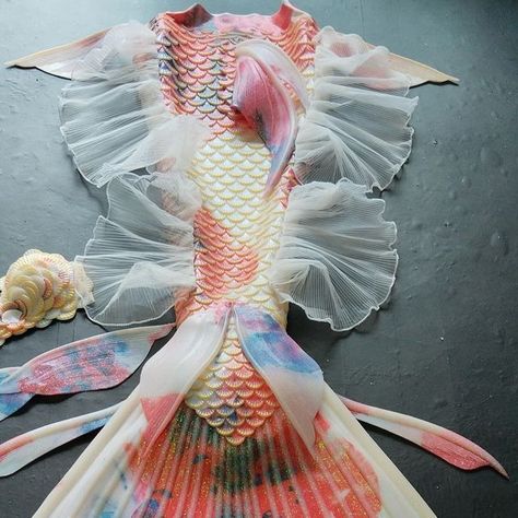 Koi Mermaid Tail, Mermaid Silicone Tail, Mermaid Inspiration, Doll Customs, Tail Mermaid, Mermaid Costumes, Realistic Mermaid, Silicone Mermaid Tails, Mermaid Stuff