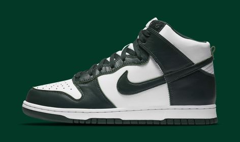 Nike Dunk High Spartan Green, Dunk High Spartan Green, Green Aesthetic Widget, Aesthetic Green Wallpaper, Nike Images, Nike App, Aesthetic Widget, Nike Shoes Jordans, Sneaker Art