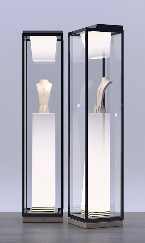 Jewelry Display Booth, Jewelry Shop Display, Jewelry Store Displays, Jewelry Store Interior, Exhibition Display Design, Retail Store Interior Design, Jewellery Shop Design, Jewelry Store Design, Jewelry Display Case