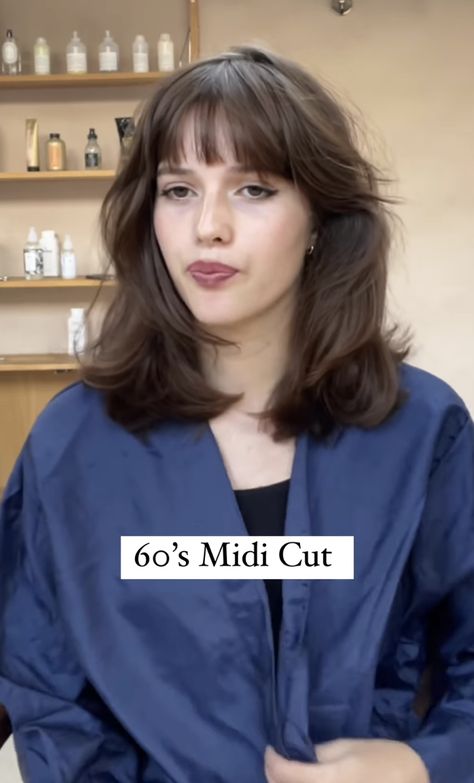 Mid Length Hair With Short Layers, Volume Haircut, Haircut And Color, Cut My Hair, Latest Hairstyles, Shoulder Length Hair, Aesthetic Hair, Hairstyles Haircuts, Layered Hair