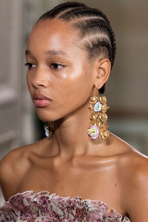 Afro Braids, Crown Art, Fashion Week Spring 2020, Braided Cornrow Hairstyles, Pelo Afro, Elegant Hair, Afro Hair, Natural Hair Braids, Cornrow Hairstyles